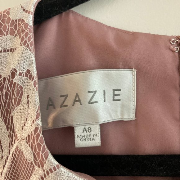 Azazie Kate (size A8, size 4-6) Dusty Rose - Picture 7 of 8